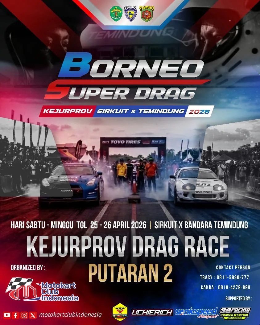 BORNEO SUPER DRAG 2026